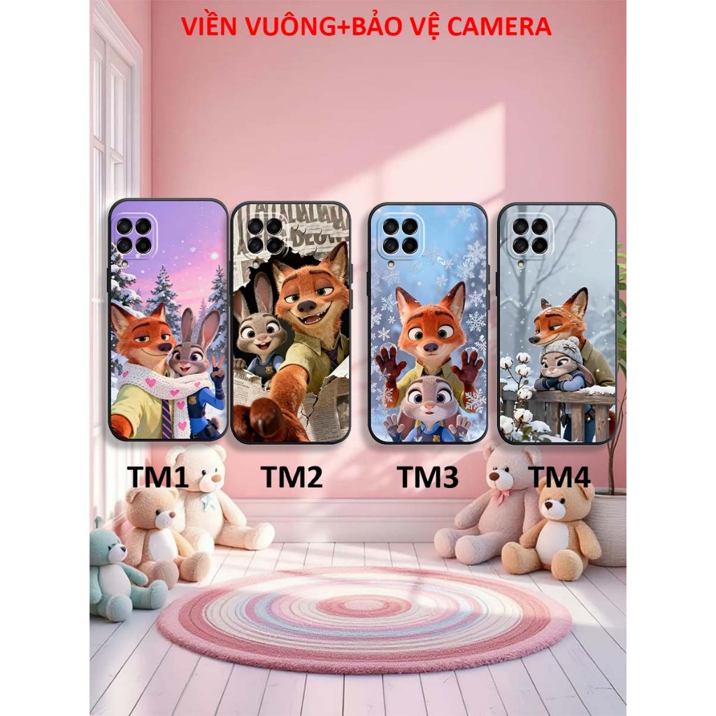 เคส TPU Samsung M22 / M32 / M33 / M53 พร้อมพิมพ์ลาย CUTE ZOOPIA