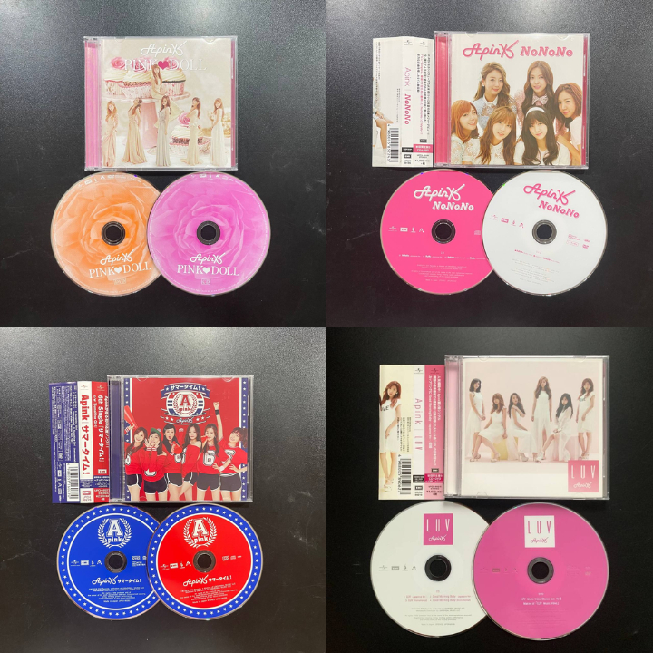 อัลบั้ม Apink มือสอง – ซีดีเพลง Kpop Apink ของแท้