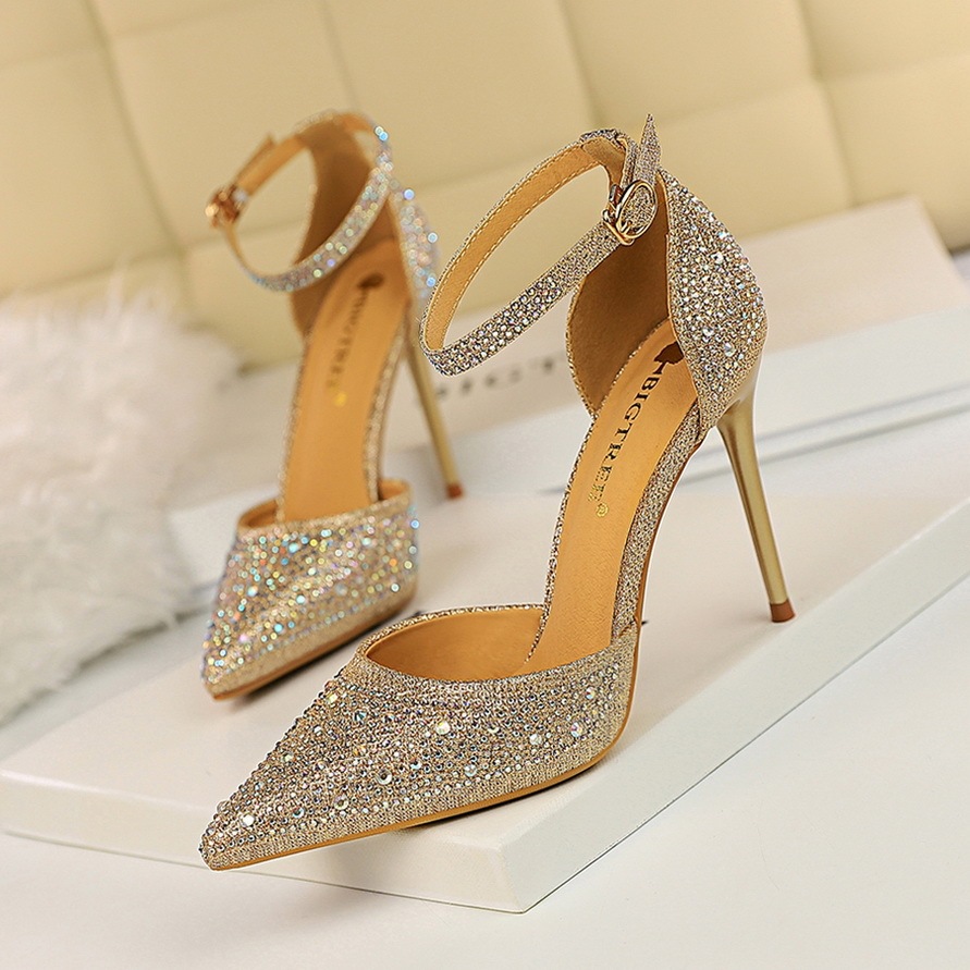 283-16 BIGTREE HIGH HEEL SHOES ของแท้ 1 ปีพร้อมฟองต์