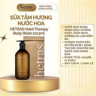 Sữa tắm hương nước hoa hetras. Hotel Therapy Body Wash 1013ml