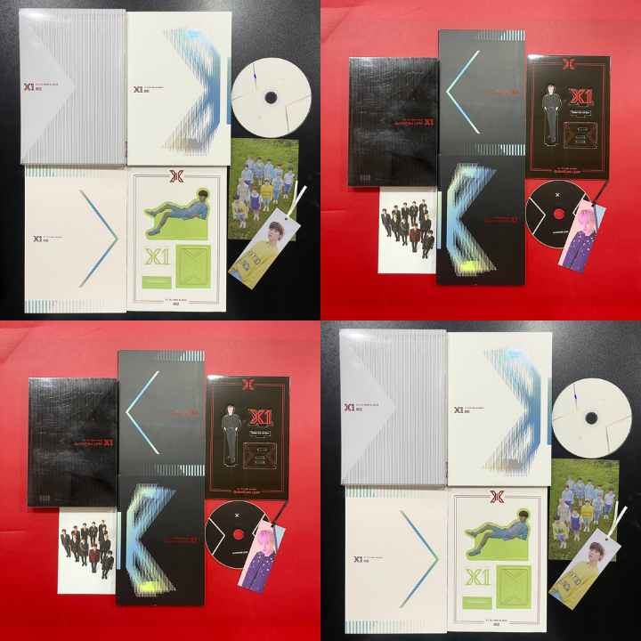 อัลบั้ม X1 Kpop อย่างเป็นทางการมือสอง | Quantum Leap + ฉุกเฉิน + แฟลช