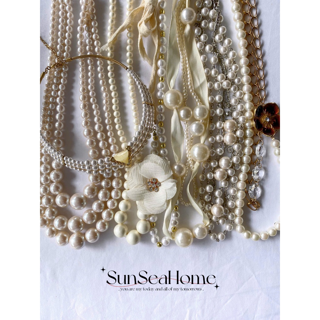 Update ธันวาคม 24_Si สร้อยคอมุก ไดอารี่ วินเทจ โมริ โบโฮ นางฟ้า y2k 2hand มือสอง