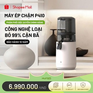 FULLSIZE Máy ép chậm Hurom P410(E50ST) - Mẫu mới nhất 2025 - Bảo hành chính hãng 10 năm - Phân phối độc quyền tại VN