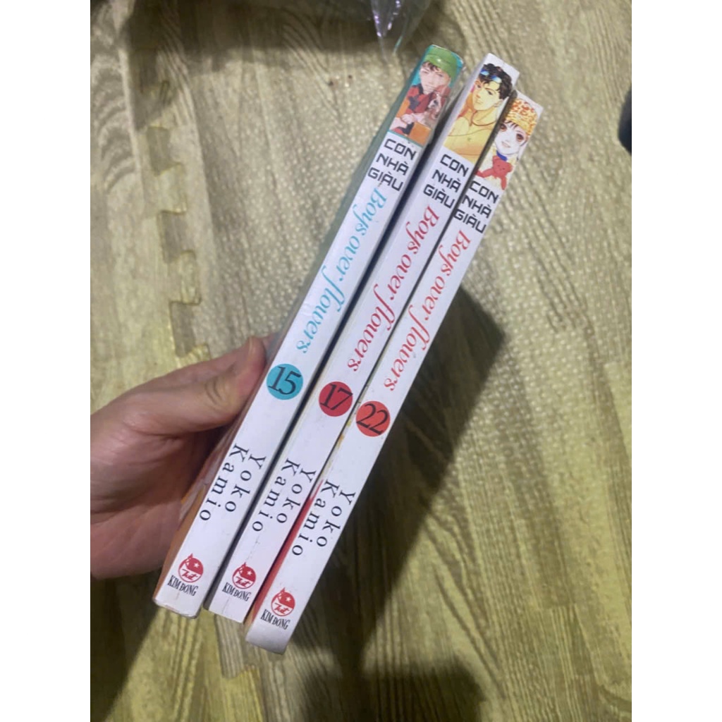 Combo 3q หนังสือการ์ตูนเก่า Boys Over Flowers เวอร์ชั่น Kim Dong