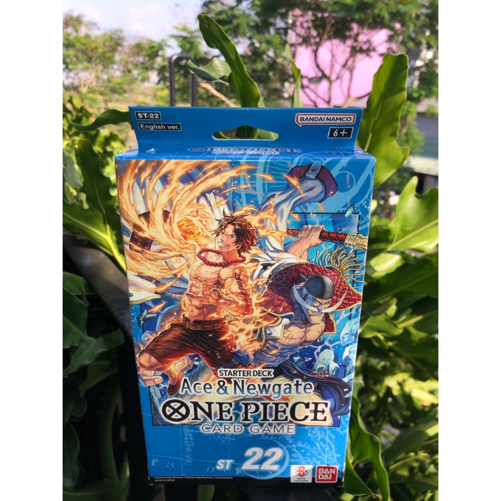 One Piece TCG: เด็คสตาร์ท Ace & Newgate [ST-22]