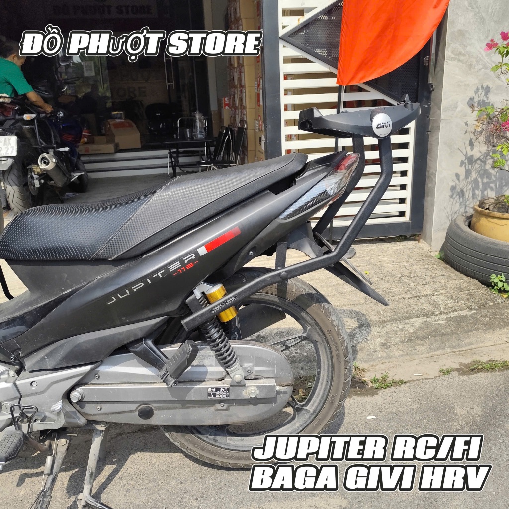 Baga Givi HRV Jupiter RC / FI - พอร์ต Heavy Duty, รวมฐาน M5M, Zinc Mount - Givi Dong Nai