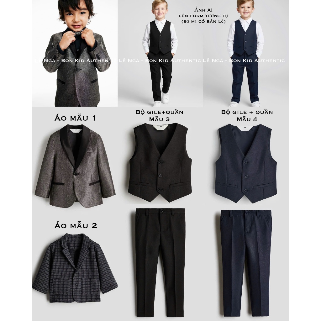 เสื้อกั๊ก HM UK/US ของแท้ขนาดตั้งแต่ทารก 6-9m to kids 9-10y