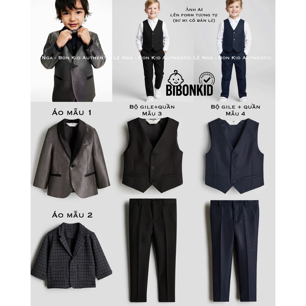[Bibonkid] เสื้อกั๊ก HM UK/US สําหรับทารก 6-9m to kids 9-10y