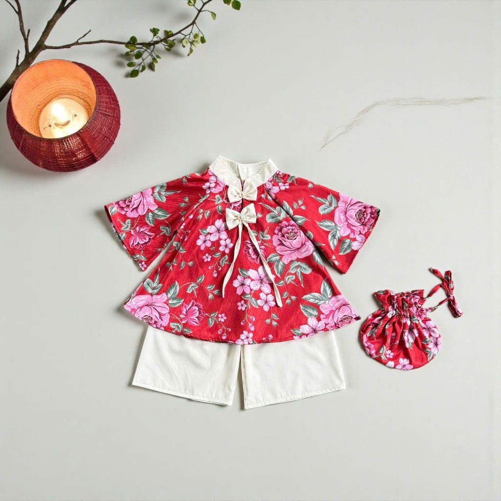 ชุดเครื่องแต่งกาย Ba Ba Ba พร้อมกระเป๋าสําหรับทารกแรกเกิด 1 2 3 4 5 ปี MINTSCLOSET - GA2501