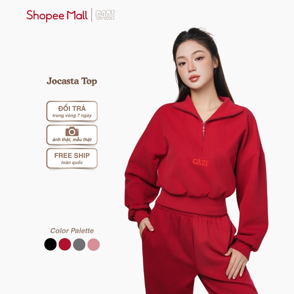 [เสื้อ Odd] Cazi Jocasta Top - เสื้อคอปกเปิดแขนยาว