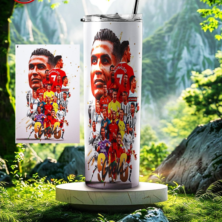 แม่พิมพ์ถ้วยบําบัดด้วยตนคุณภาพสูงพร้อมโมเดล CRISTIANO RONALDO 7