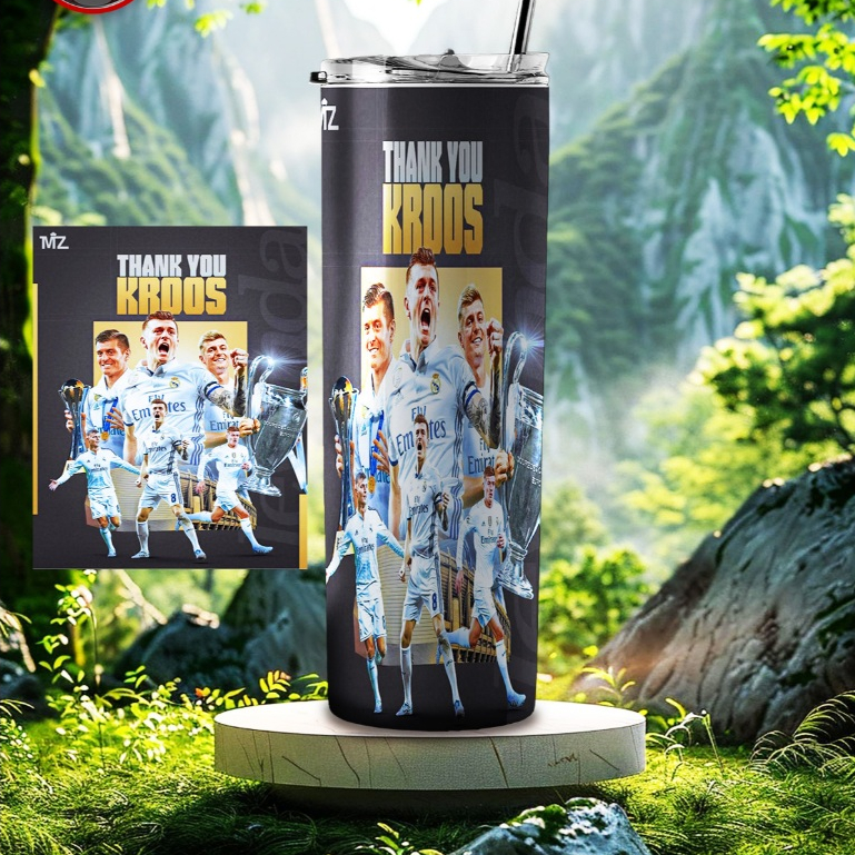 พิมพ์ถ้วย THERMALT คุณภาพสูงพร้อม TONI KROOS