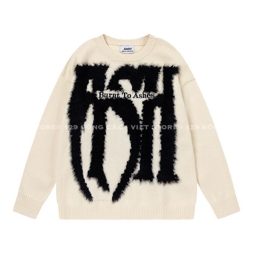 BURNT TO ASHES WOOL 50382 ผู้ชายและผู้หญิง VIET STORE