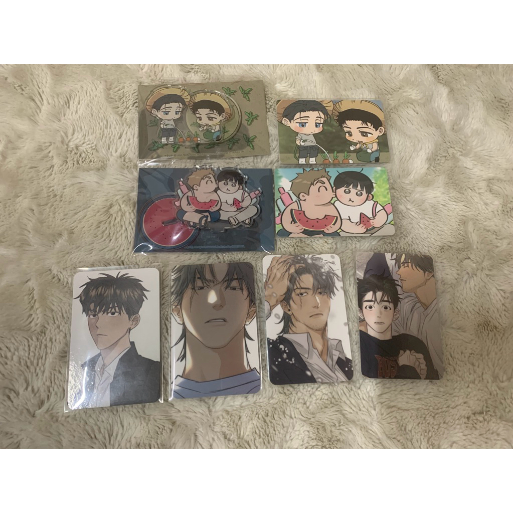 [READ DESCRIPTION] CARD BOYLOVE TOP BOT BOMTOON LEZHIN HONGSIL A LOVELY MEAL ของแท้ 100%