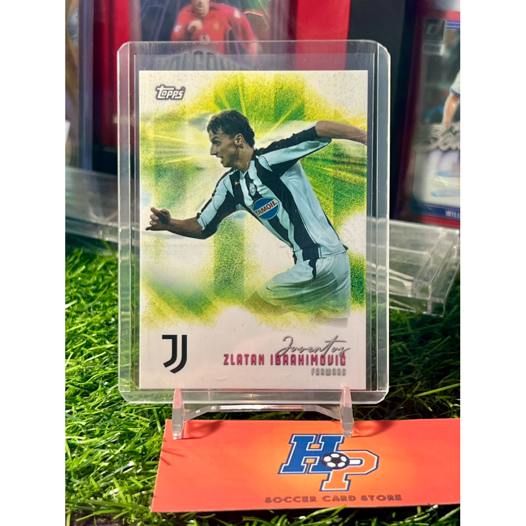 Zlatan Ibrahimovic Pursuits Topps Juventus Team Set 2025/26 การ์ดฟุตบอล