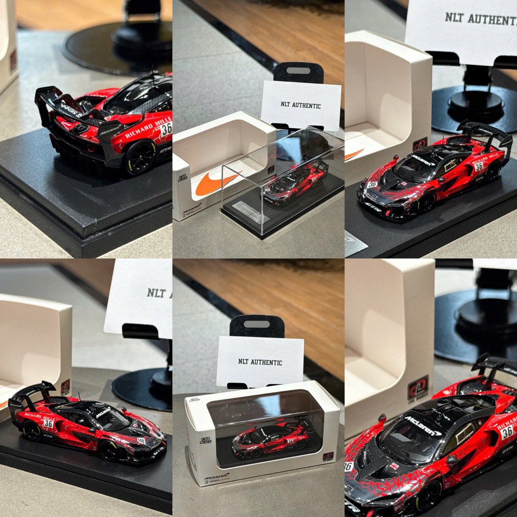 McLaren Senna GTR 1:64 LCD (สีแดง)