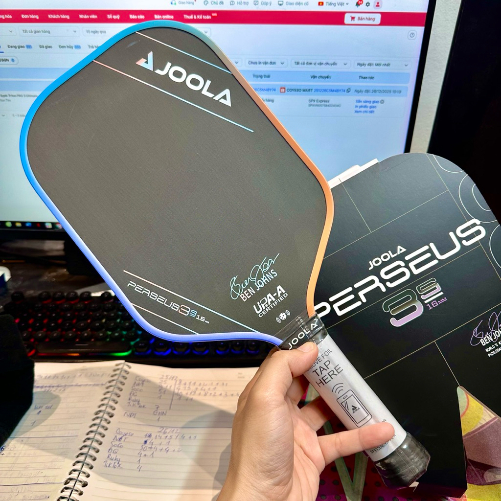 (NFC)Joola 3S Perseus Chroma limited - ไม้ pickleball