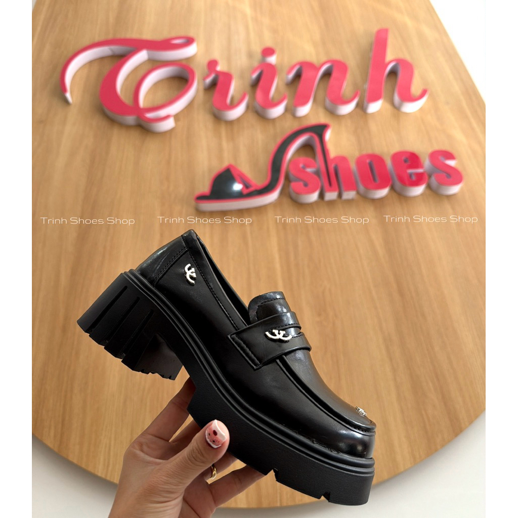 MOKA SHOES LIFT LEATHER SOLES 6 SEGMENTS QC FULLBOX