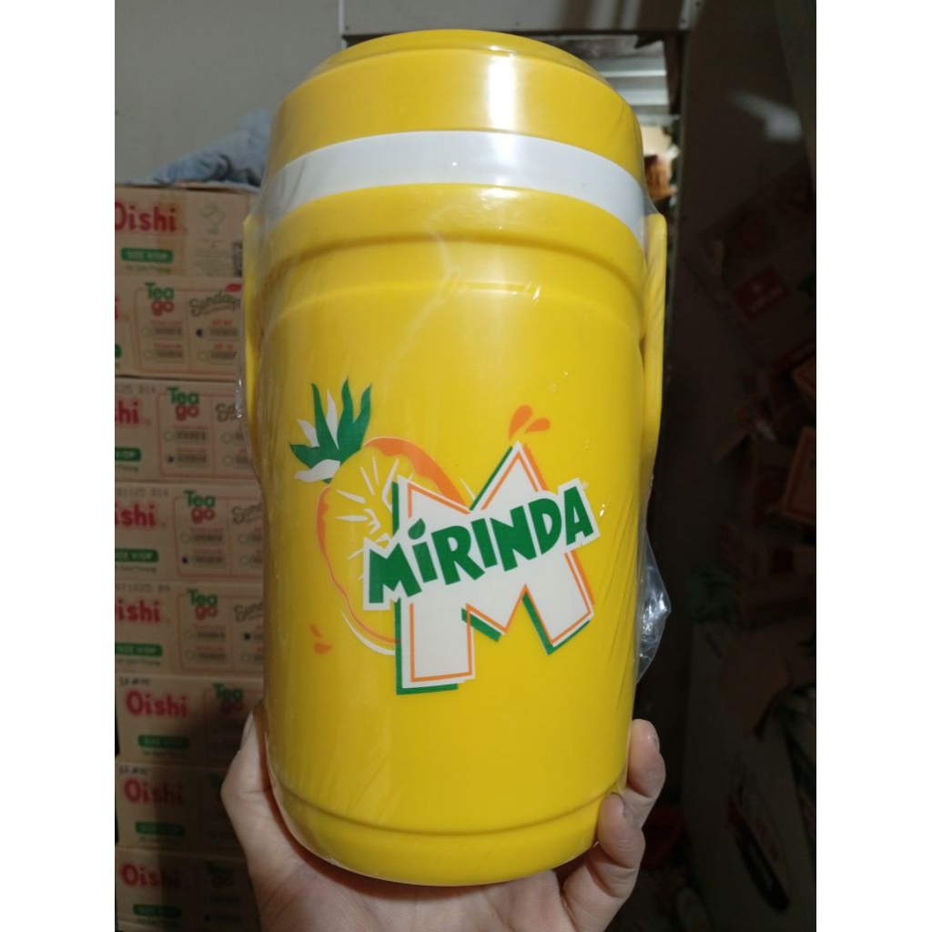 AMMYFOOD - Gift ขวดน้ําแข็งกระติกน้ําร้อน 1.5 ลิตร จาก mirinda สับปะรด Pepsico