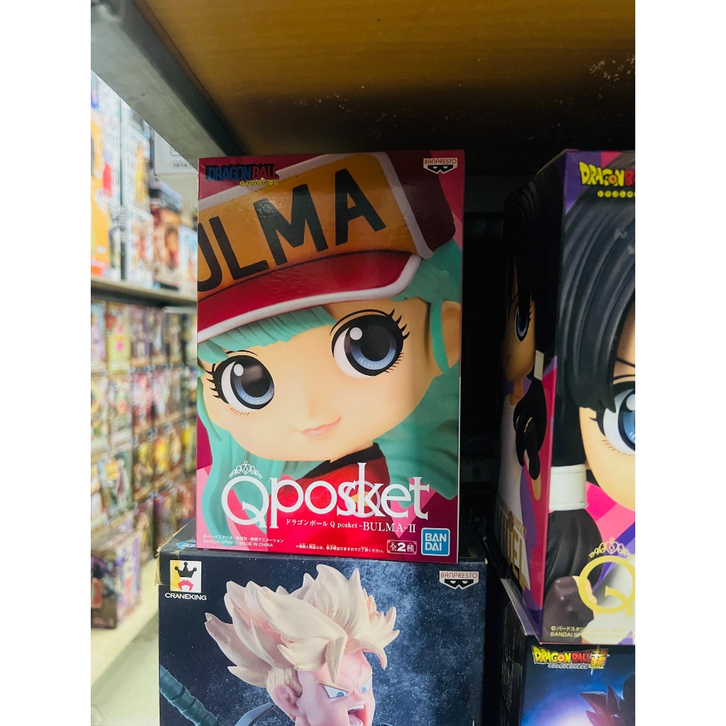 FIGURE DRAGONBALL - ของแท้ รุ่น BULMA - QPOSKET - BANDAI BANPRESTO JAPPAN