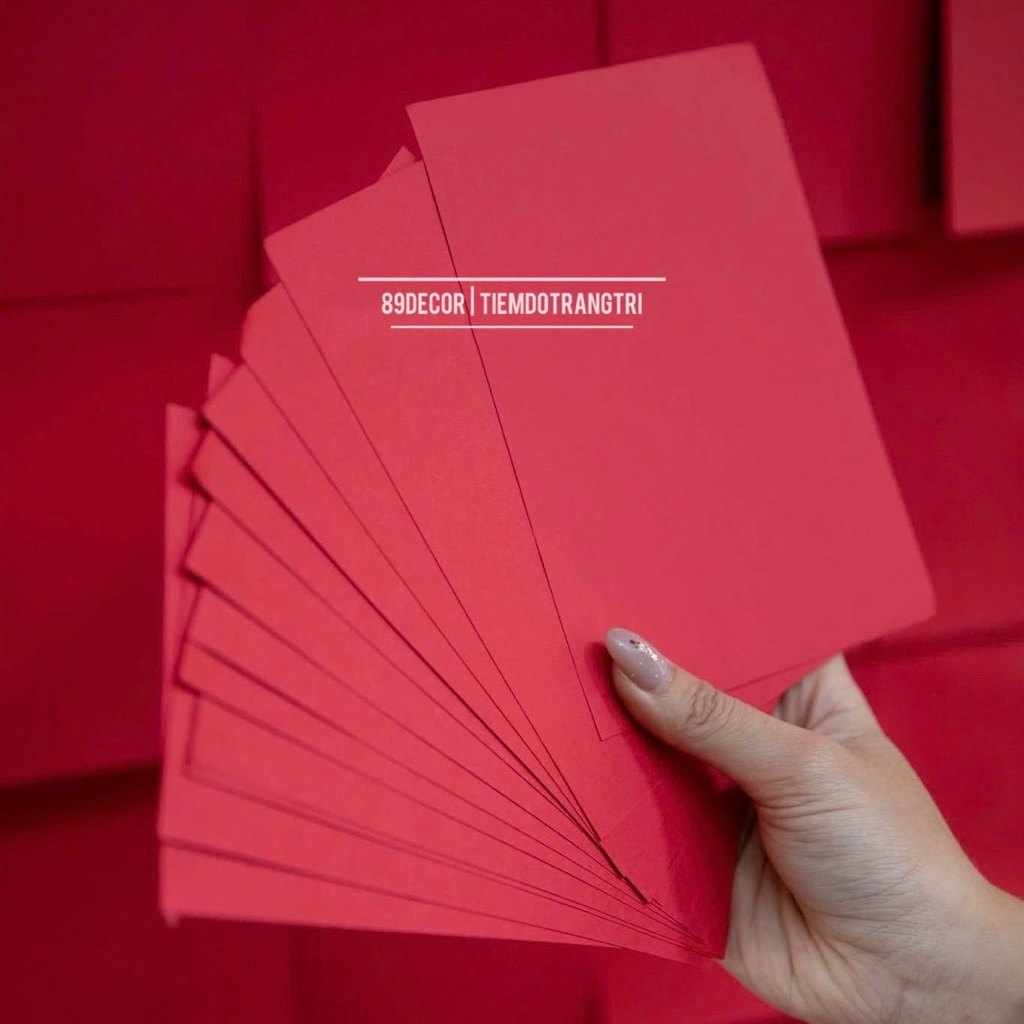 ชุดกระดาษแดงขนาด ก6 170 แผ่น | DL170gr