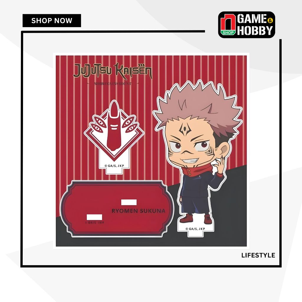 อะคริลิค Chibi Jujutsu Kaisen Standee Model - Ryomen Sukuna