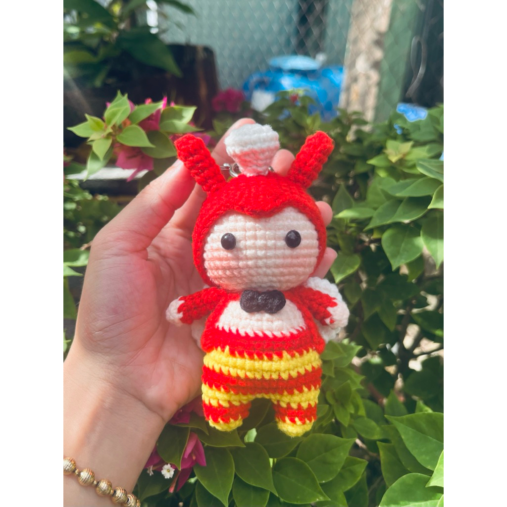 Jolibee Bee Crochet (ตามคําขอร้านค้า)