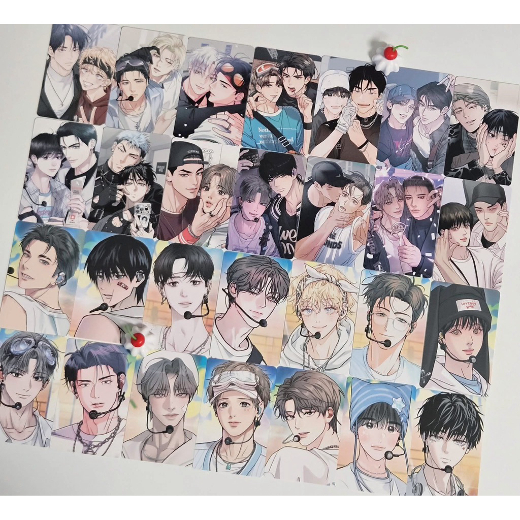[Lucky Box] Boylove กล่องของขวัญนําโชค การ์ด BL ของแท้ กล่องนําโชค Manhwa Lezhin Jinx Potn Backlight
