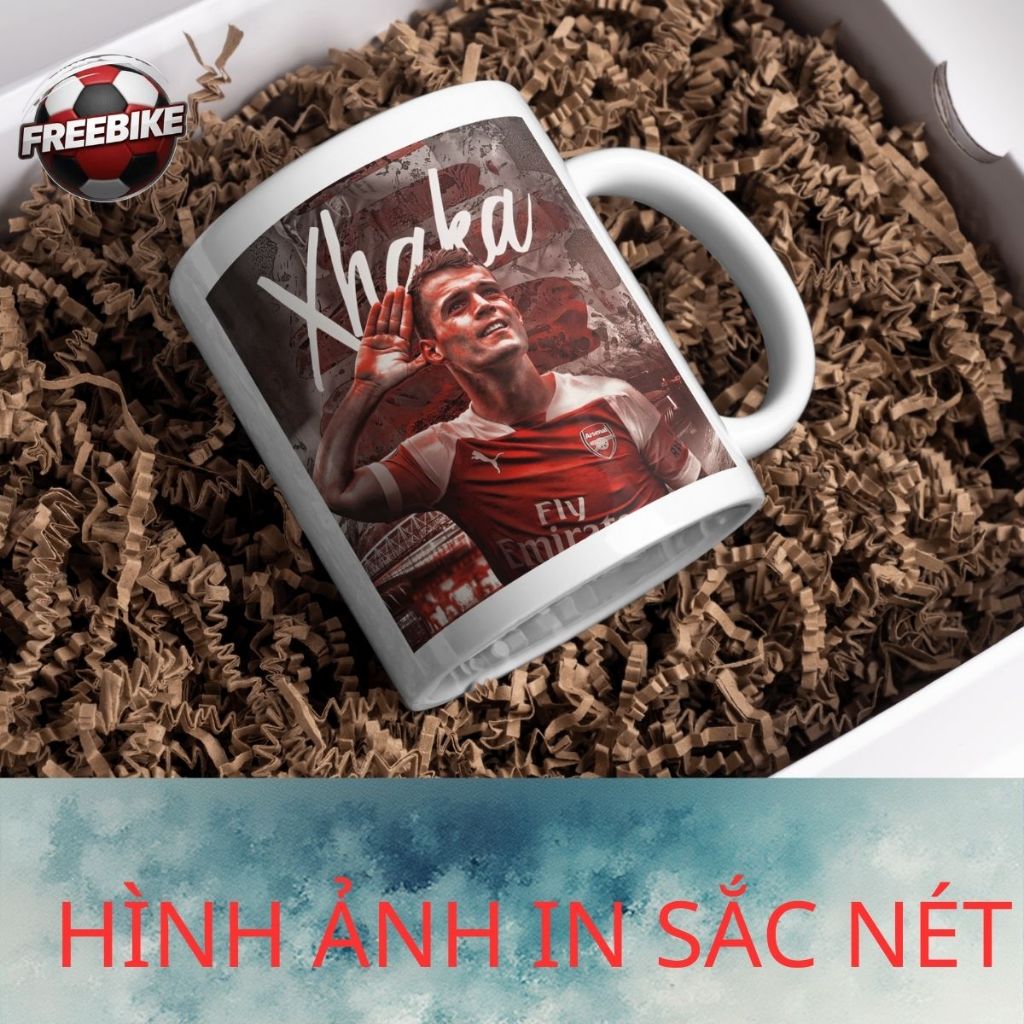 ถ้วยเซรามิกพิมพ์ลายคุณภาพสูงพร้อม GRANIT XHAKA SHAPE