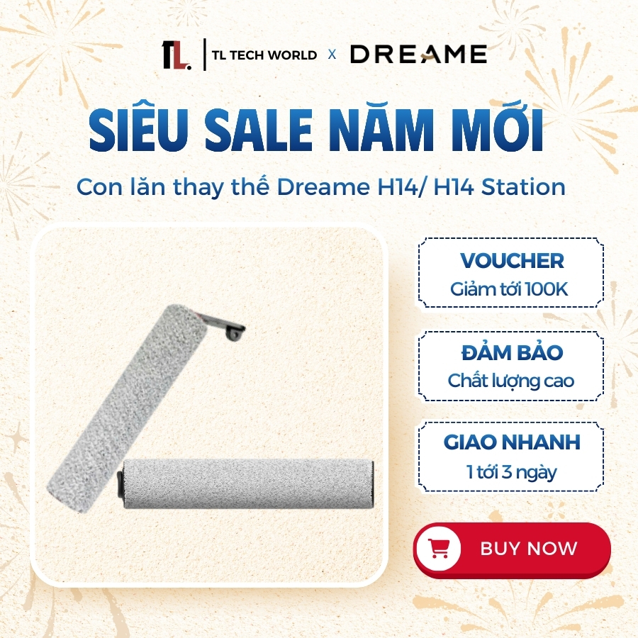 Dreame H14/H14 กล่องลูกกลิ้งสถานี - คุณภาพสูง สินค้า - ของแท้ 100% - TL Tech World