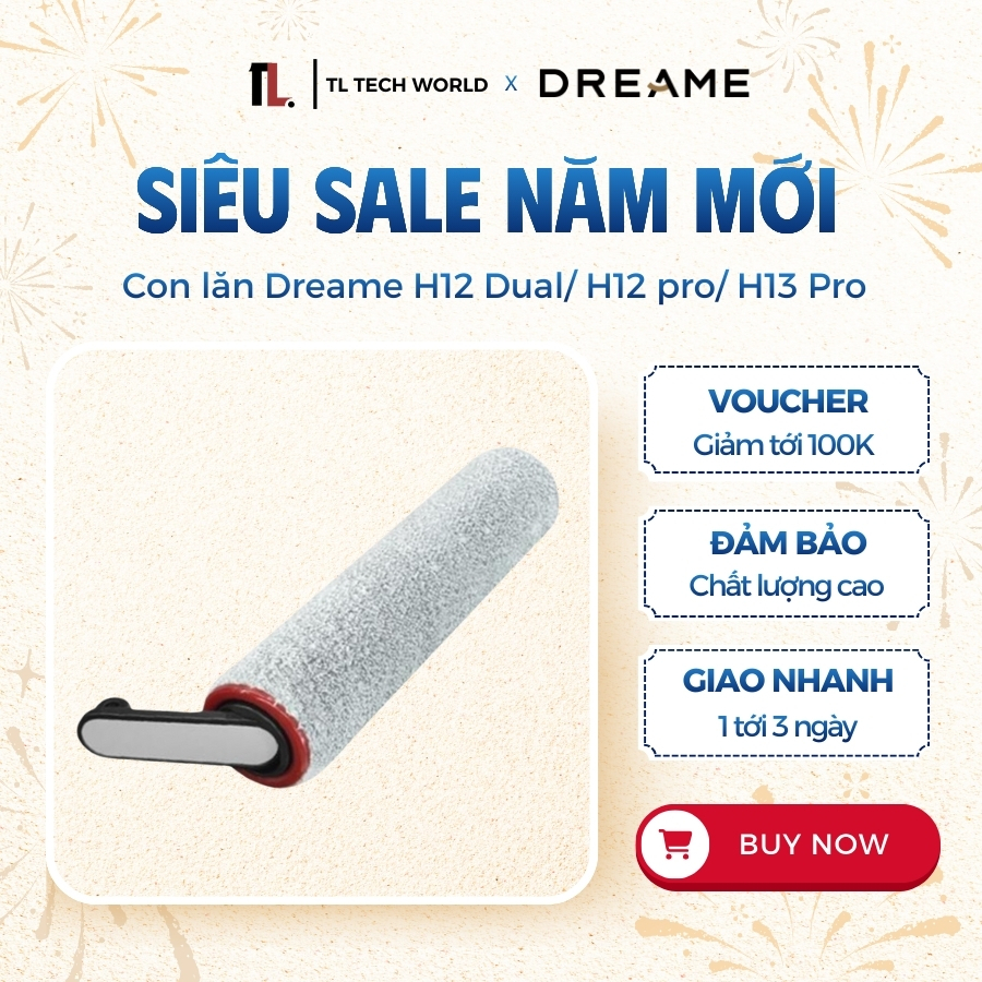 Dreame H12 Dual/ H12 Pro/ H13 Pro Roller Box - สินค้าคุณภาพ ของแท้ 100% - TL Tech World