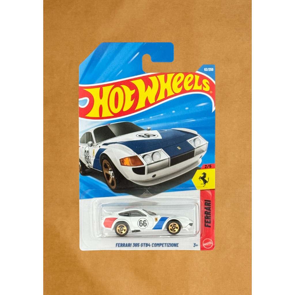 Hot Wheels Ferrari 365 GTB4 รถโมเดล Competizione