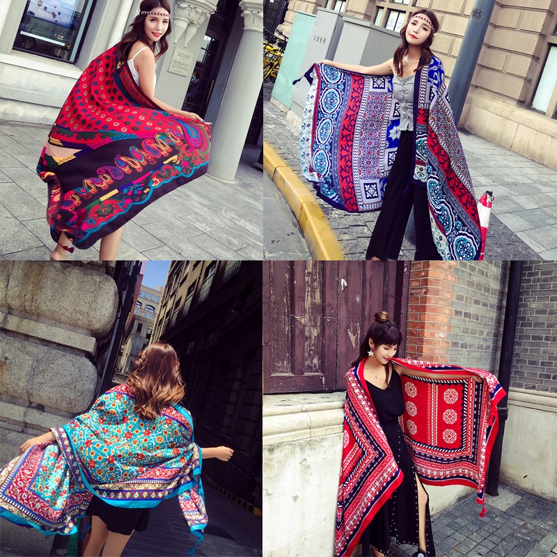 BOHO STYLE SCARF (สุ่มลาย)