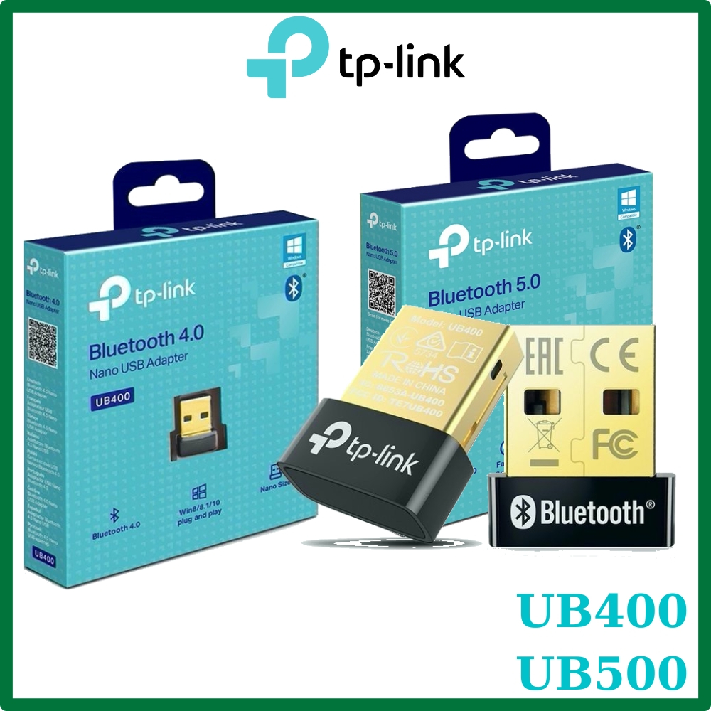 USB bluetooth 5.0 UB500 ตัวรับสัญญาณ Bluetooth 4.0 UB400 สําหรับคอมพิวเตอร์ตั้งโต๊ะ - TPLINK ของแท้