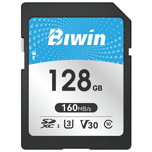 Biwin SD160 SDXC UHS-I V30 การ์ดหน่วยความจําติดกล้อง - สินค้าของแท้
