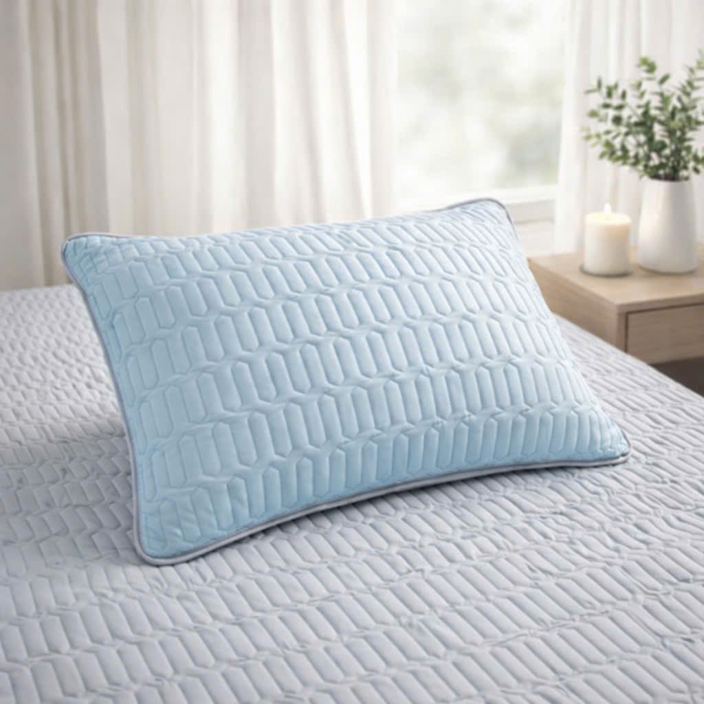 (รับประกัน 12T) BLUE HERBAL PILLOW KEEPS HEAT, RELAX และ SLEEP