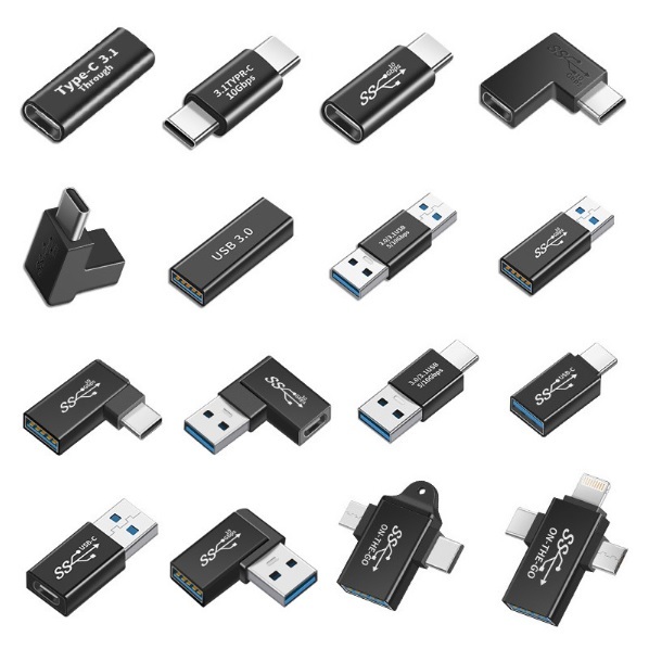 พอร์ต TYPE C เป็น USB - TYPE C ถึง TYPE C - USB เป็น USB