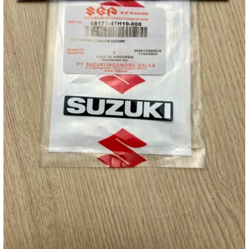 SATRIA FI 150 / RAIDER FI 150-1 สติ๊กเกอร์ SUSPENSION ด้านหลัง