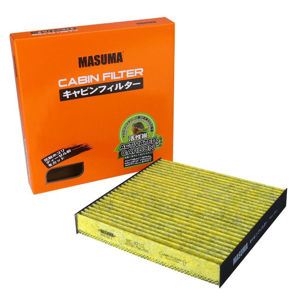 กรองแอร์ Honda Jazz masuma ของญี่ปุ่น อะไหล่รถยนต์ Honda Jazz