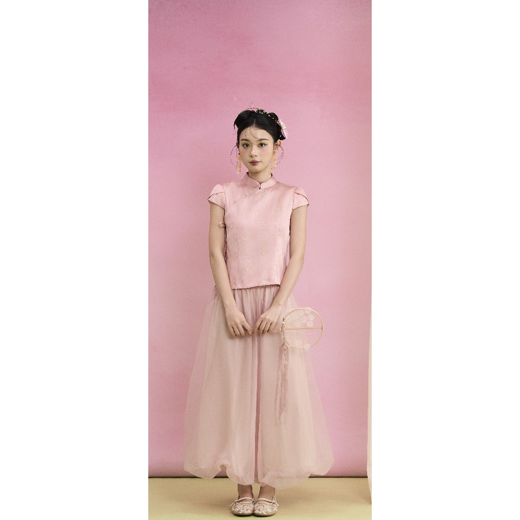 LOLLIE STUDIO - Lien Hoa Tet ชุดผ้าลาย LYDT LIEU YEN DAO THO TKA465 TKC73