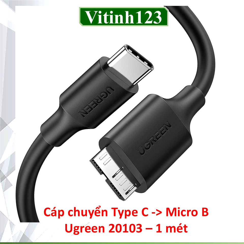 สาย Type C เป็น Micro B /USB เป็น Micro B Ugreen 10840, 10841, 20103