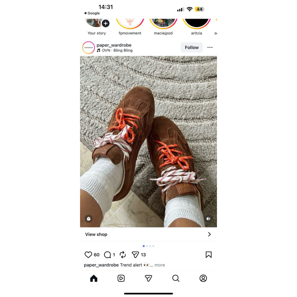 Steven Madden รองเท้าหนังแพะ unisex ครบกล่อง