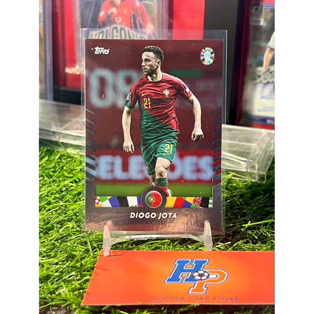 การ์ดฟุตบอล Diogo Jota Topps Jose Mourinho Eur0 2024