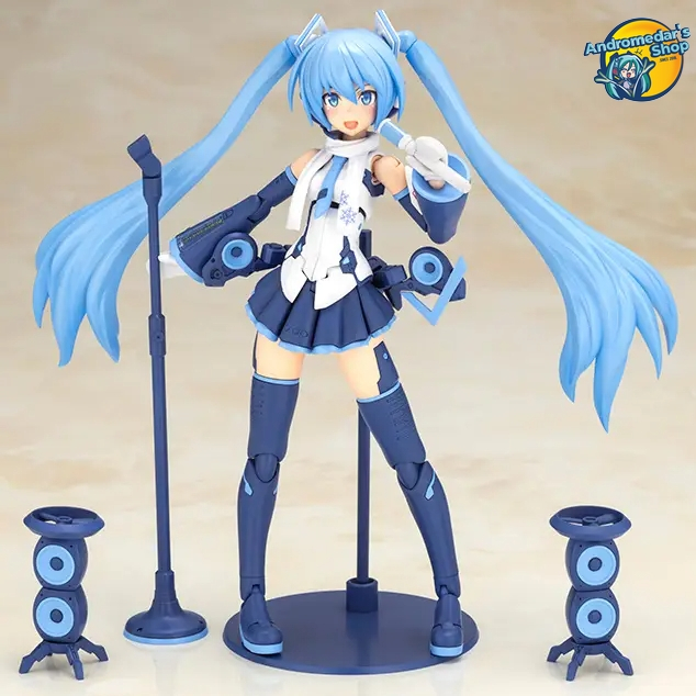 [Arriving] [Kotobukiya] Frame Music Girl FG105 Snow Miku Another Color Ver. ชุดโมเดล