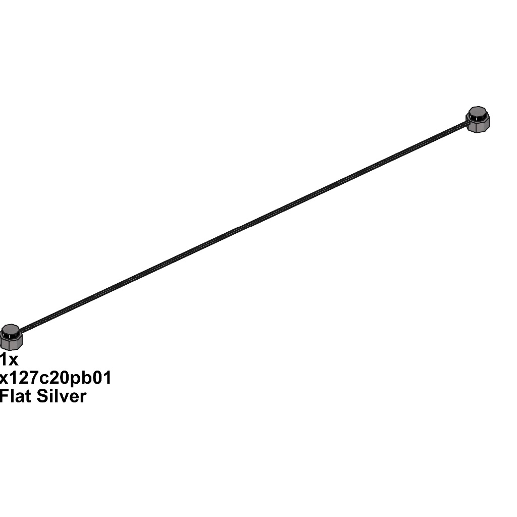 Combo 1 MOC Auxiliary Assembly Toy รหัส x127c20pb01 (สีดํา)