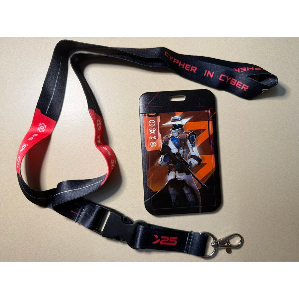 Cypher Card Strap In Cyber VALORANT Net Room Gift โดย VNGGames