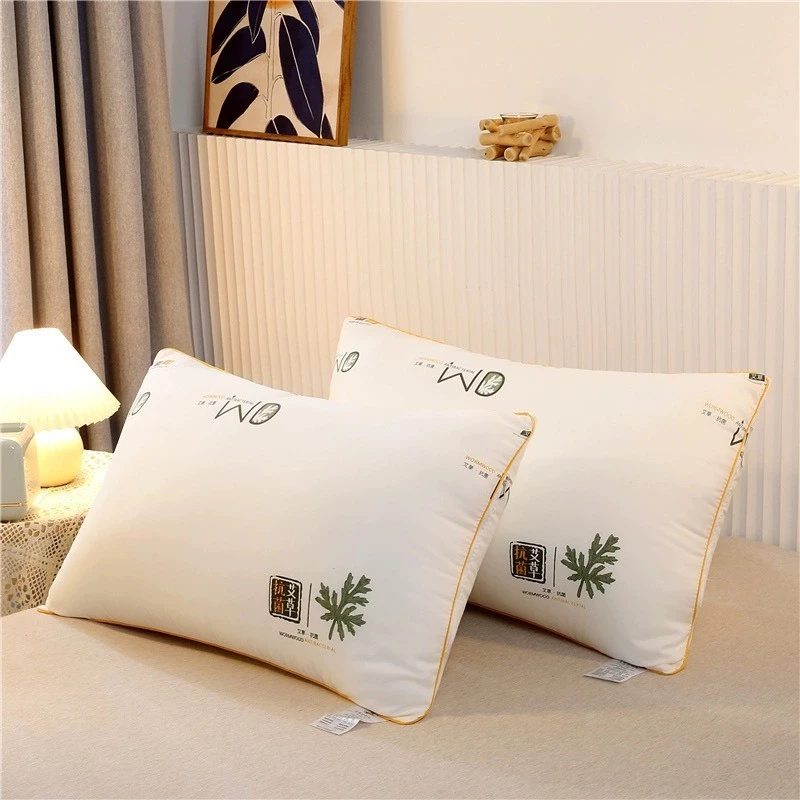 [มูลค่าสูงสุด] Mugwort Herbal Pillow Filler, Mugwort Fragrant Herbal Pillow Filler 48*74 ซม. Non-Fla