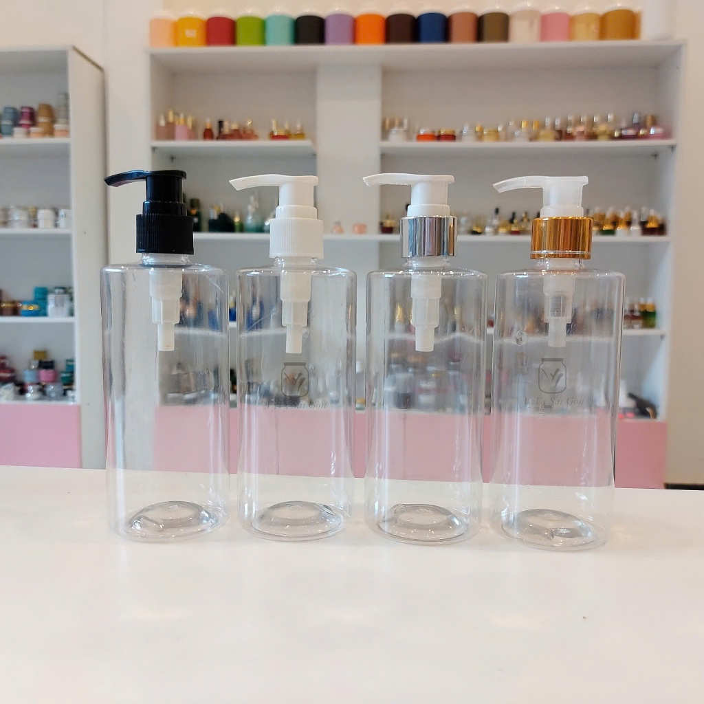 Combo 5 ขวด 300ml/300ml ขวดไหล่แนวนอน/300ml ขวดพลาสติก/300ml ขวดใส/300ml ขวด/300ml ขวด