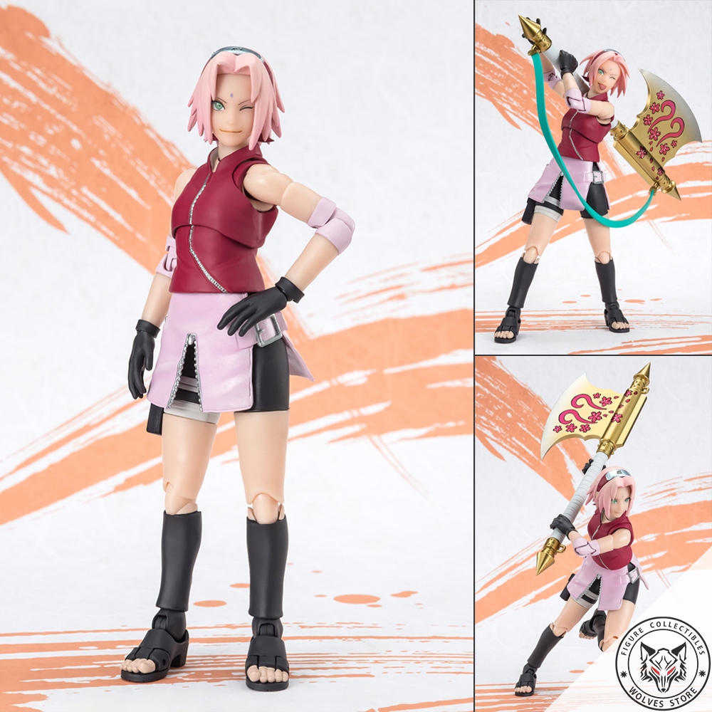 ของแท้รุ่น SHF Naruto Shippuden: SHF Sakura Haruno (Narutop99) (shf sakura top99)