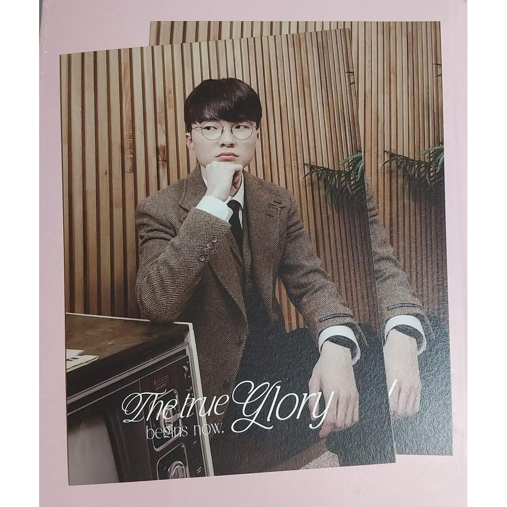 โปสการ์ด Faker T1 คาเฟ่ mbs24